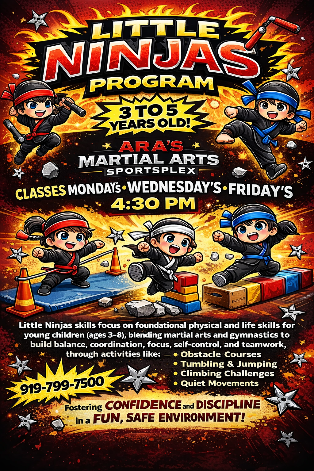 Little Ninjas 2026 banner